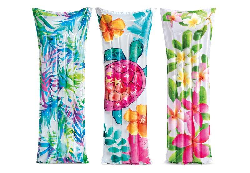 INTEX FASHION MATS Colorful float swimming pool float adult inflatable swim float 183x69 cm59720EU