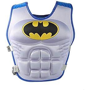 Life Jackets Kids Swimming Floating Swim Zip Vest-1 (Batman)JR-L-5