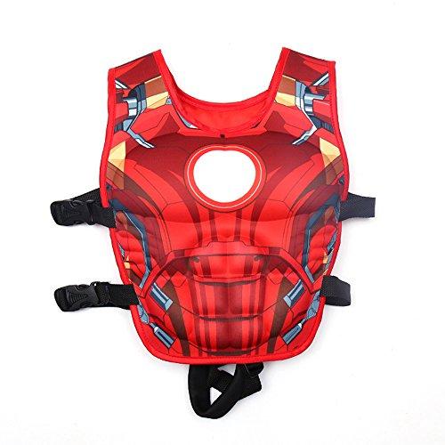 Life Jackets Kids Swimming Floating Swim Zip Vest-1 (Ironman)JR-L-6