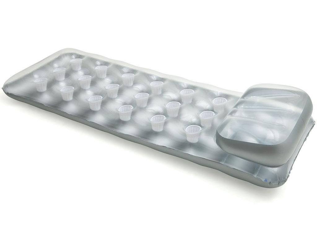 18-POCKET SUNTANNER MAT, Clear Top/Silver Bottom, Shelf Box58894EU