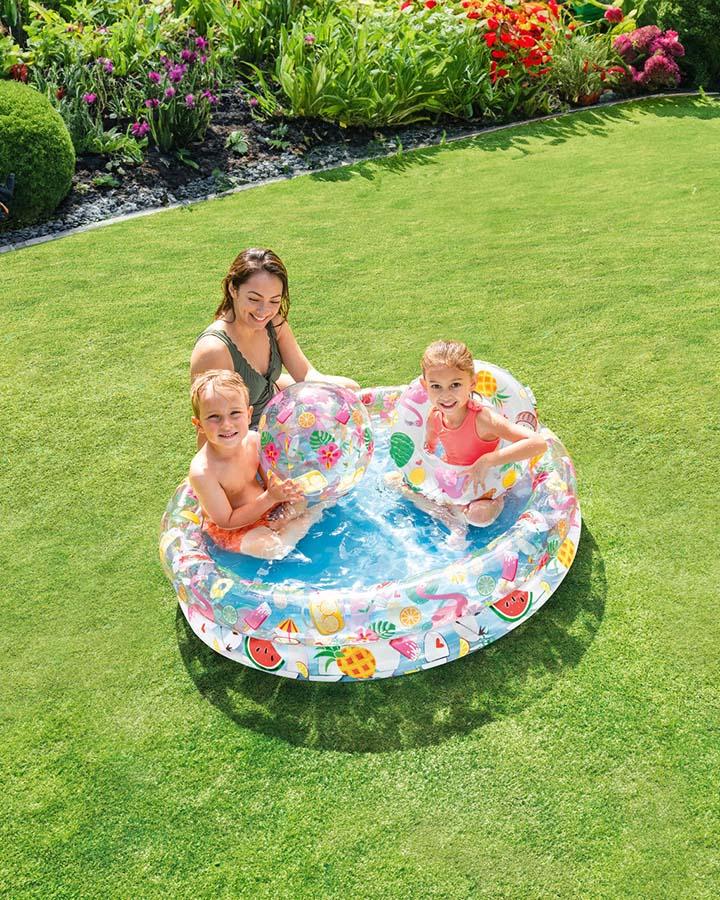 Just So Fruity Inflatable Kiddie Pool Set 1.22 m × 25 cm59460NP