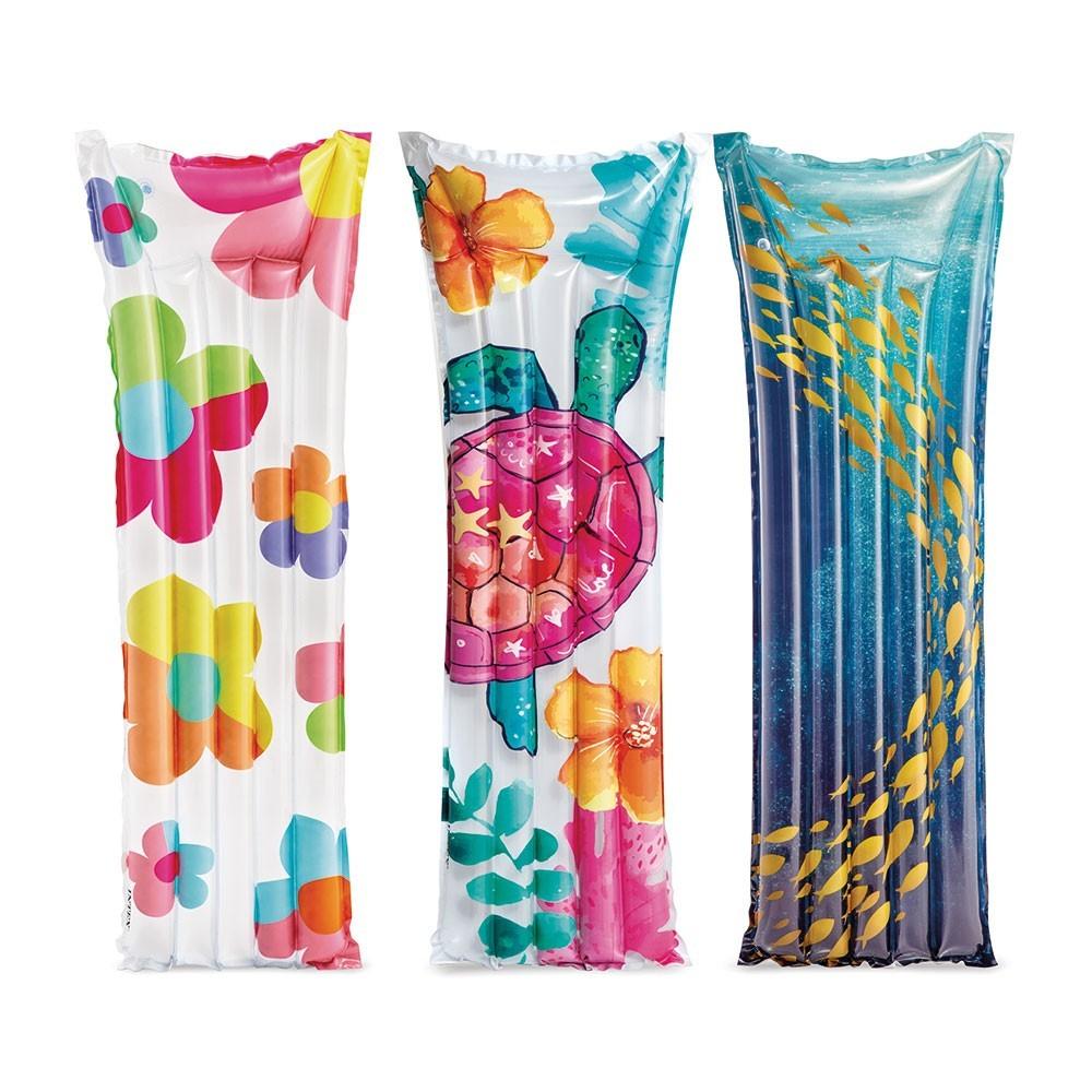 INTEX FASHION MATS Colorful float swimming pool float adult inflatable swim float 183x69 cm59720EU